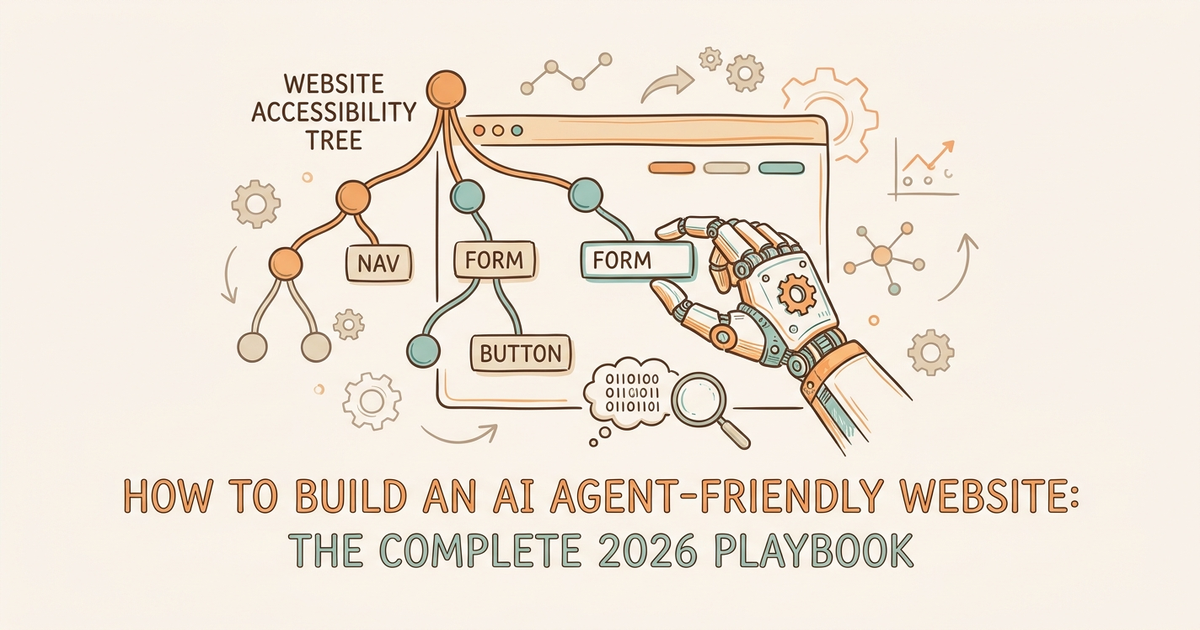 How to Build an AI Agent-Friendly Website: The Complete 2026 Playbook