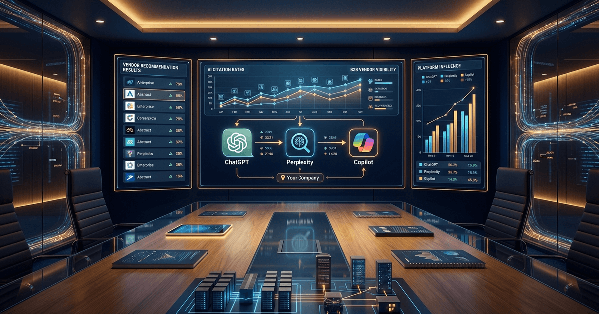 AI Search for B2B: The Enterprise Playbook for Getting Cited by ChatGPT, Perplexity, and Copilot