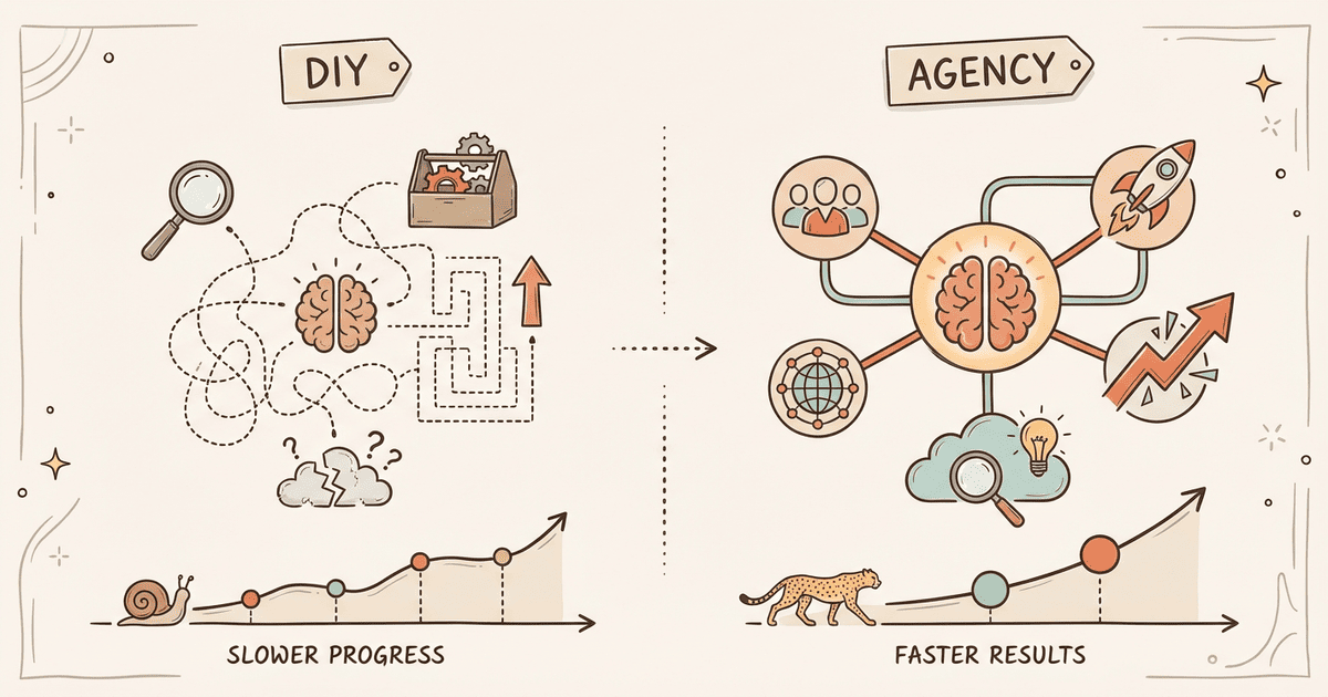 DIY vs Agency AI Visibility: 5 Essential Factors to Avoid Costly Mistakes