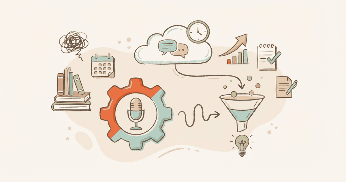 No Time for Marketing? Here's How AI Turns Your Sales Calls into Content That Actually Converts