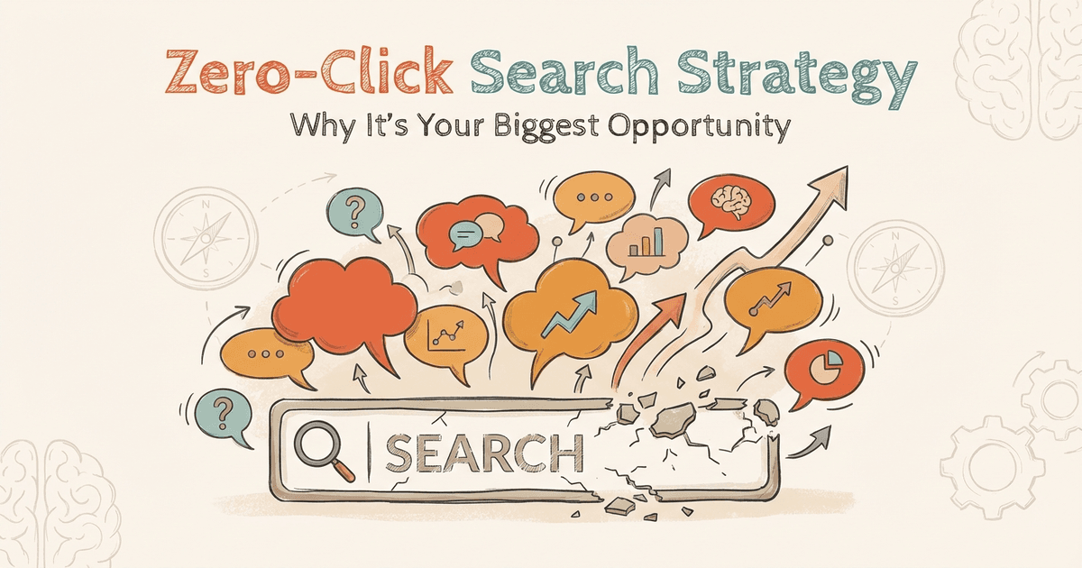 Zero-Click Search Strategy: Why It's Your Biggest Opportunity