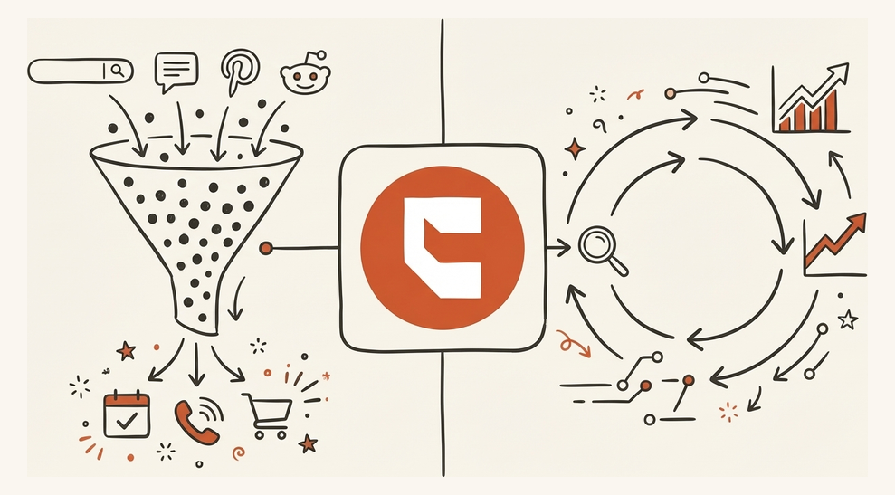 Convert visitors and compound the lead